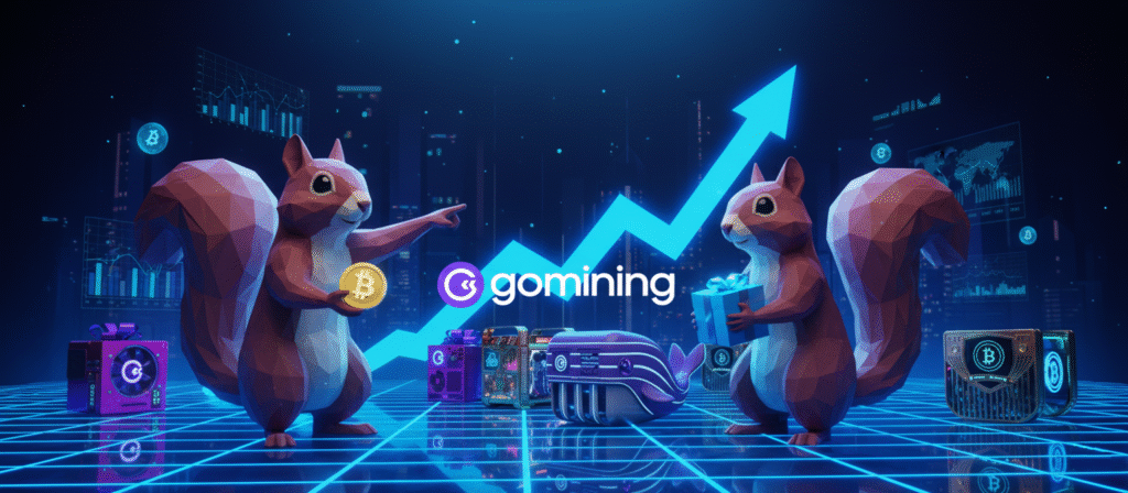 Bonus GoMining : +5 % de puissance de hachage sur le premier mineur avec un code à activer sous 30 jours.